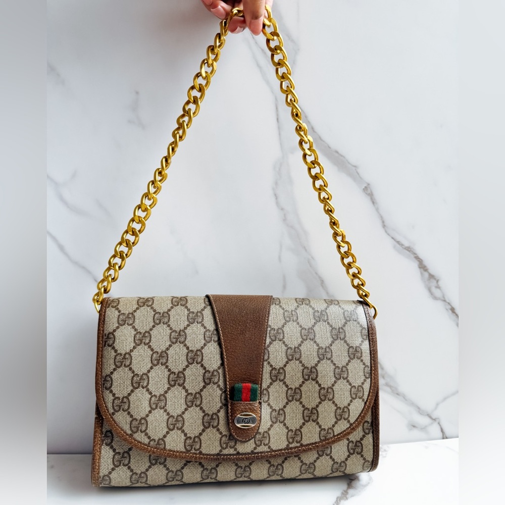Gucci GG Sherry line clutch as crossbody - Picture 2 of 12